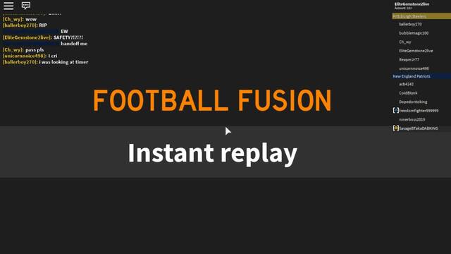 Football Fusion Roblox Discord