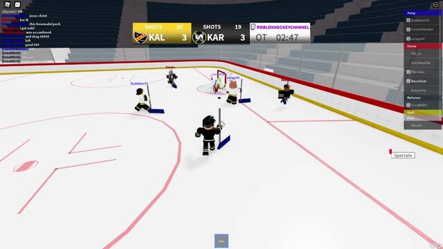 Glitch In Roblox Medal Tv - ice hockey roblox