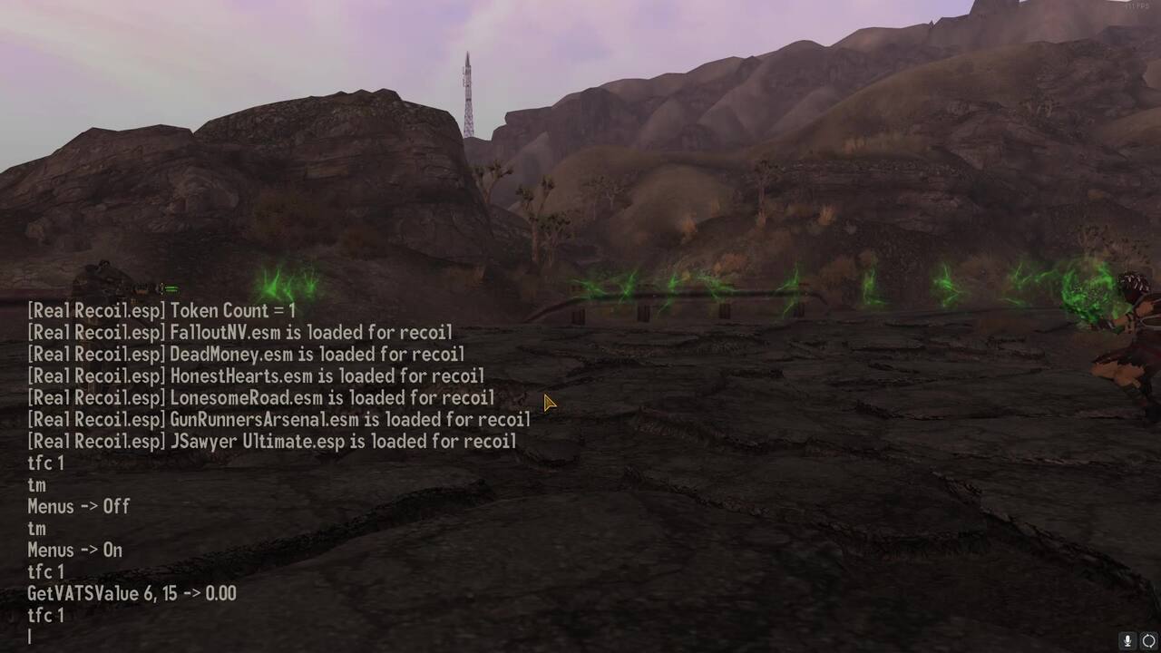 new vegas real recoil