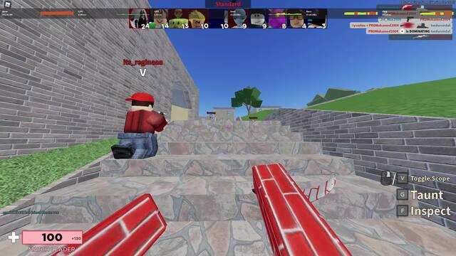 Arsenal Roblox In Roblox Medal Tv - how to chat in arsenal roblox