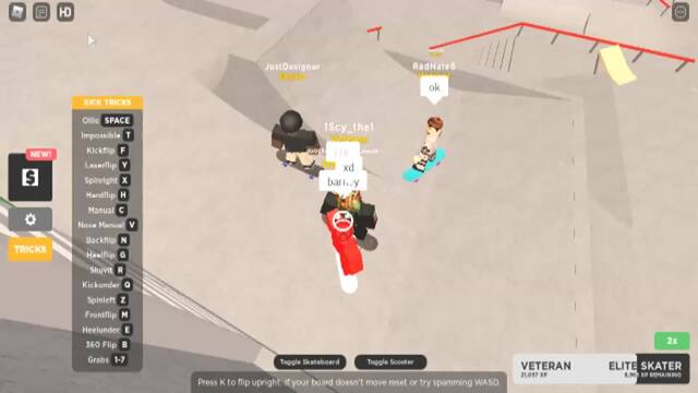 Skate In Roblox Medal Tv - roblox butter