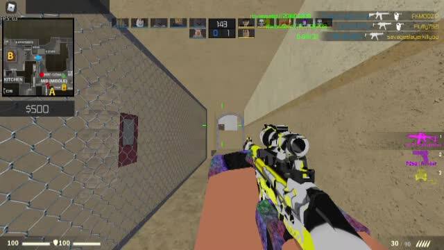 Killed In Roblox Medal Tv - roblox fps game thumbnail