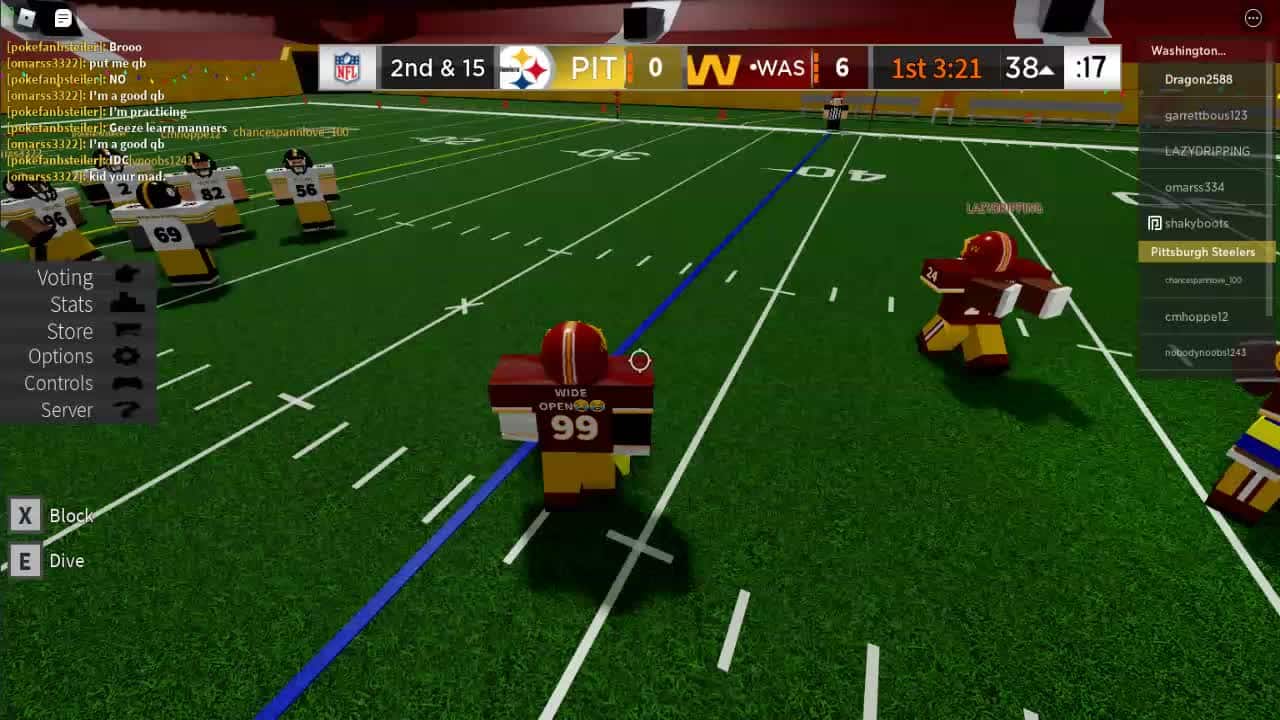 Legendary Diving Catch Roblox Football Fusion
